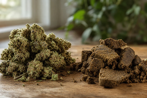 Fleurs CBD ou hash CBD : quel format revient le moins cher à l’usage ?