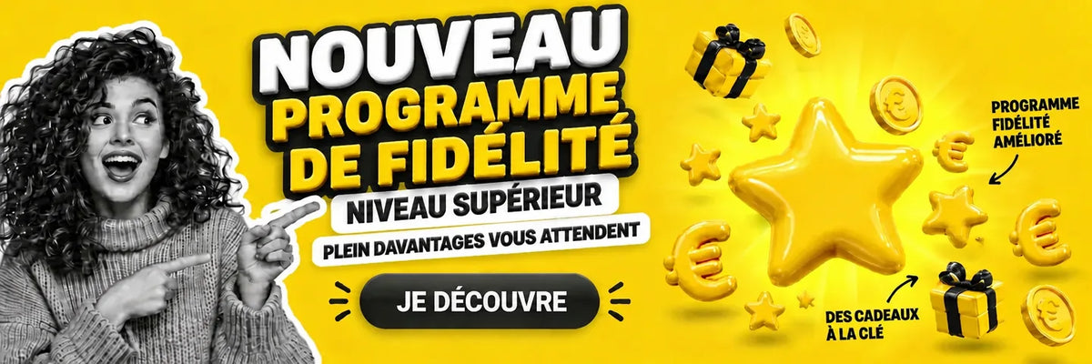 Notre programme de fidélité passe au niveau supérieur