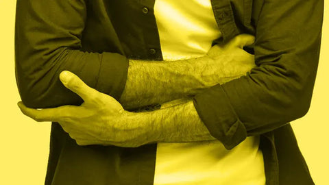 El CBD para los dolores de estómago y los dolores abdominales